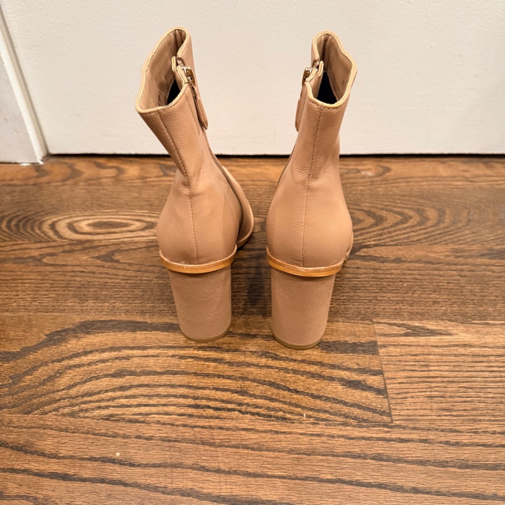 Kookai Leather Booties in Tan - Size 10 us / size 40 eu - Picture 4 of 11